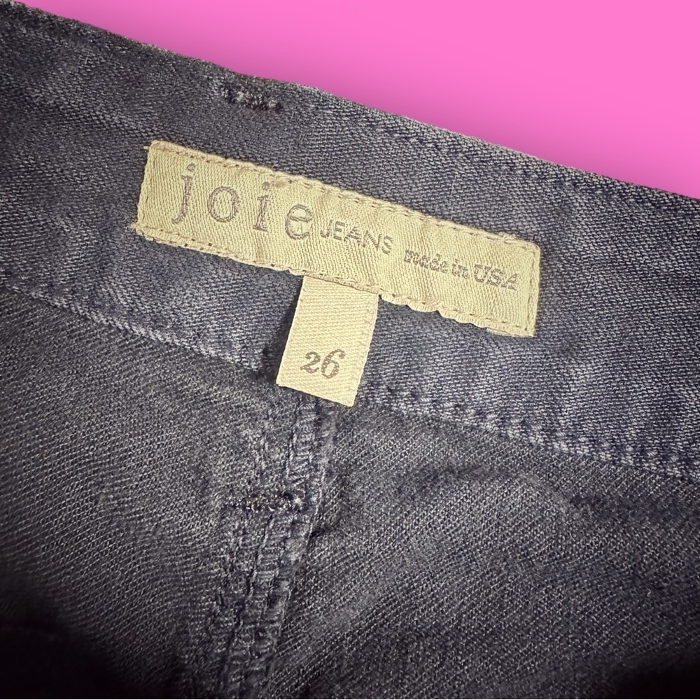 Joie Jeans ‘Painter Shorts’ in “Dark Navy” Size 26 - Picture 4 of 12